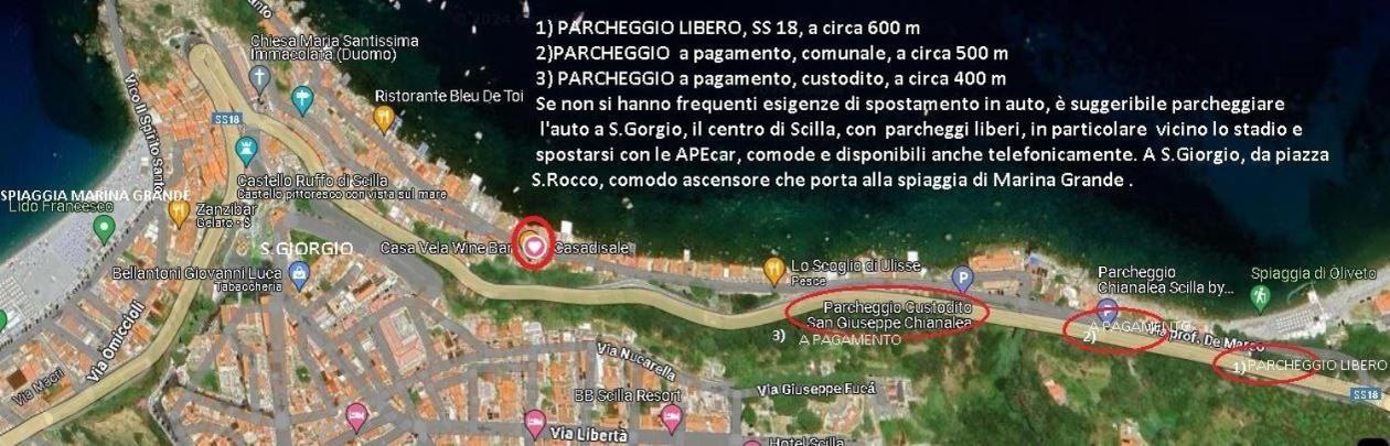 Casa Di Sale - Chianalea Villa Scilla Kültér fotó